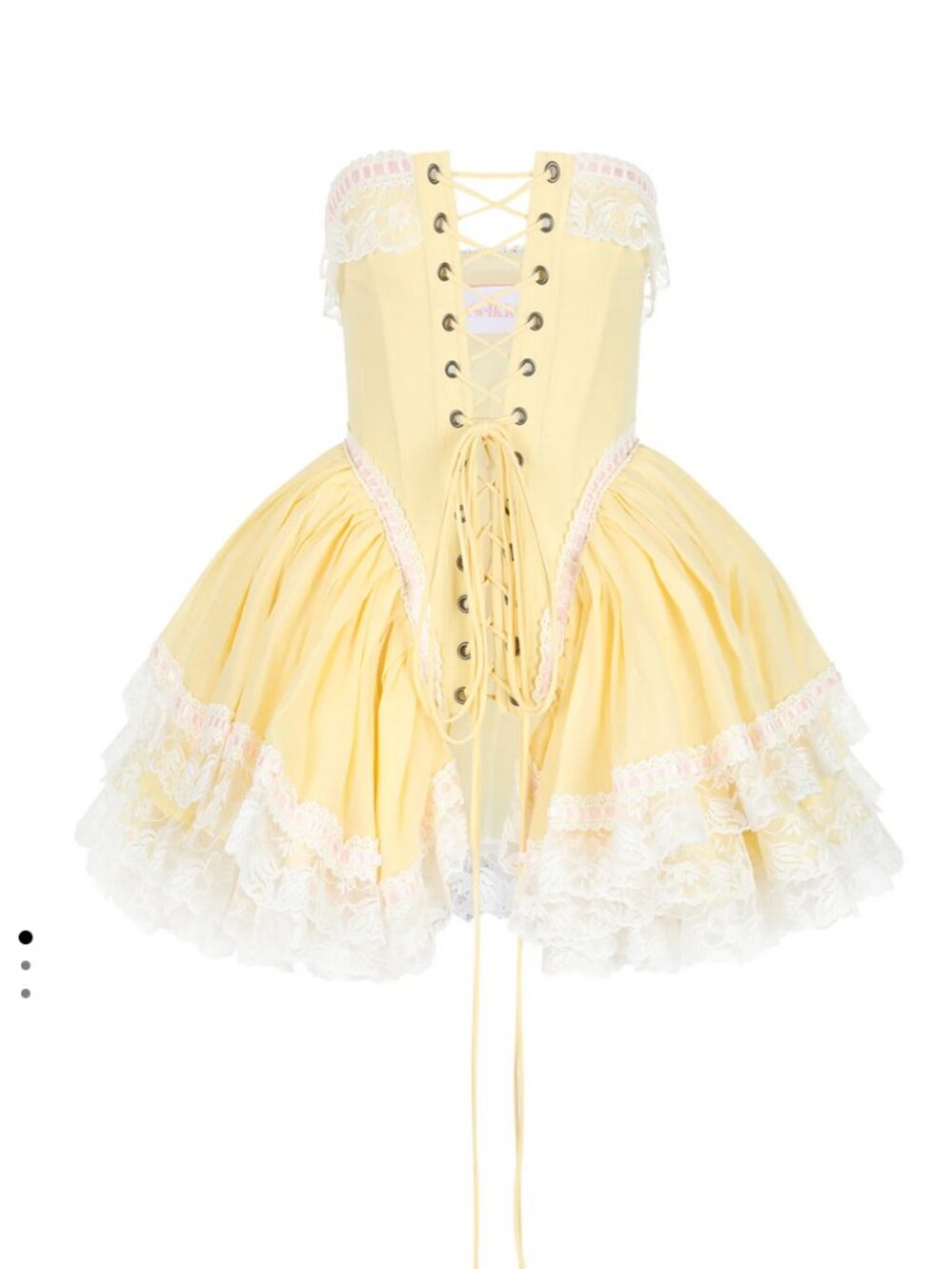 BEST Selkie The Custard Victorian Corset Small - Picture 2 of 9